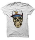 T-shirt Skul, King of Caps, Tête de Mort