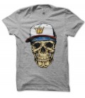 T-shirt Skul, King of Caps, Tête de Mort